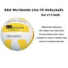 S&S Worldwide Lite 70 Volleyball Set Pk6 - 2 of 2