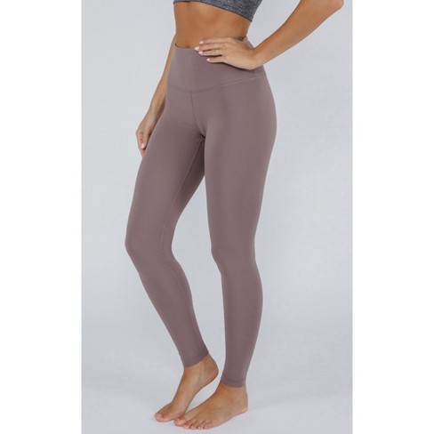 Yogalicious Womens High Waist Ultra Soft Nude Tech Leggings For Women -  Mocha - Small : Target