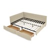 NicBex Queen Size Storage Upholstered Tufted Bed Frame,Velvet Sofa Bed Frame with 2 Drawers for Bedroom,Living Room - 2 of 4