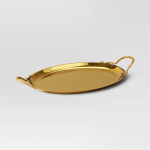 Cocktail Serve Tray Gold - Threshold™ - 1 of 3