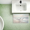 Stupell Industries Blue Haven Bay Birds Printed Plush Bathroom Floor Mat, design by Ramona Murdock - 4 of 4
