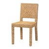 bali & pari Anfield Natural Seagrass and Mahogany Wood Dining Chair Natural - 2 of 4