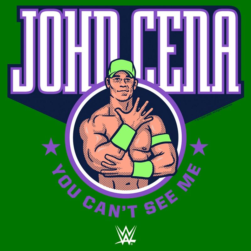 Men's WWE John Cena You Can't See Me T-Shirt, 2 of 6