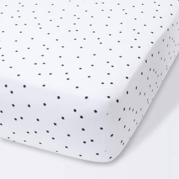 Baby Fitted Sheet - Cloud Island™ White Gray