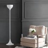 69.5" Metal Joyce Floor Lamp (Includes LED Light Bulb) White - JONATHAN Y - 3 of 4