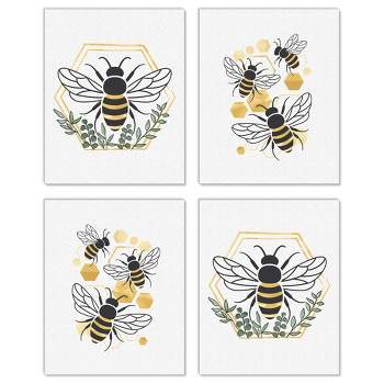 Life Is Better With Bees - Honey Bee Gifts Art Board Print for Sale by  WUOdesigns