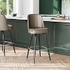 Flash Furniture 2 Pack Metal Barstool with Swivel Bucket Seat - image 2 of 4