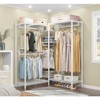 VIPEK Classic L6 Heavy Duty Clothes Rack L Shape Clothing Rack 5-Tier Wire Garment Rack Freestanding Closet, Max Load 850LBS - 2 of 4