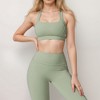 Anna-Kaci Women's High Support Scoop Neck Sports Bra - 2 of 4