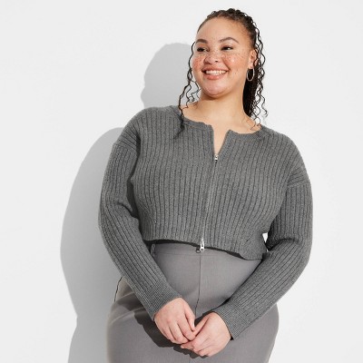 Women's Zip-Front Cardigan - Wild Fable™