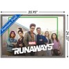 Trends International Marvel Comics TV - The Runaways - TV One Sheet Framed Wall Poster Prints - 3 of 4