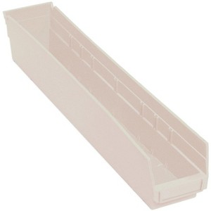 Quantum Storage Systems Economy Shelf Bin, 23-5/8"W X 4-1/8"D X 4"H - 1 of 2
