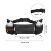 Unique Bargains Men's Hydration Adjustable Anti-slip Running Waist Pack - 2 of 4