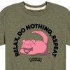 Boys' - Pokémon - Slowpoke Relax Do Nothing Repeat Short Sleeve Graphic T-Shirt - 2 of 4