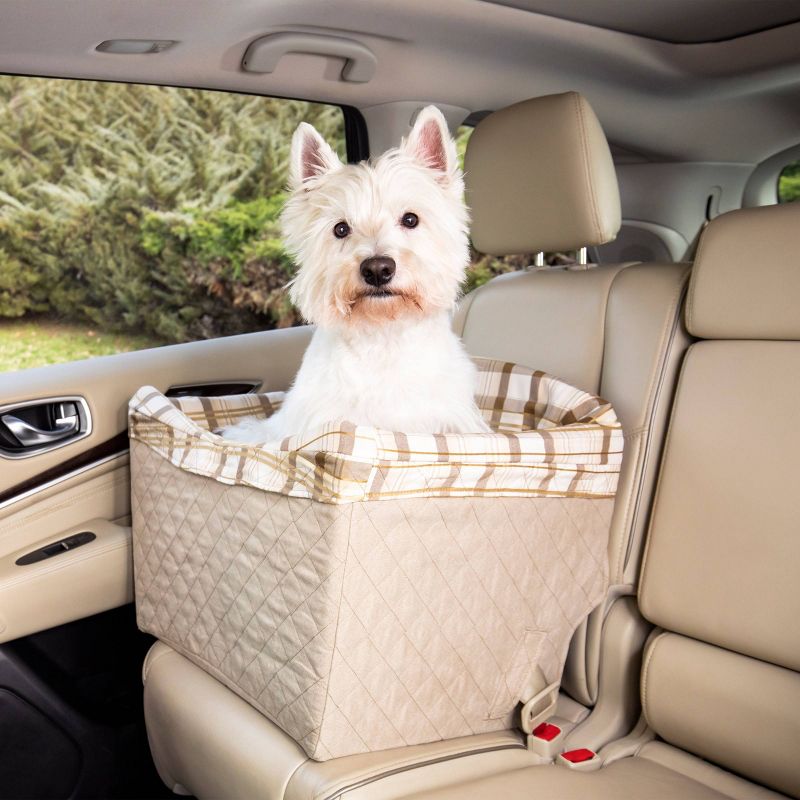 PetSafe Happy Ride Quilted Dog Safety Seat - Beige, 3 of 7
