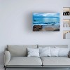 Trademark Fine Art -Lori Hutchison 'Zuma Beach' Canvas Art - 2 of 4