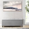 Madison Park 45.9"x23.9" Moody Coast: Embossed Silver Frame, D Ring Mount, Polystyrene Material - 2 of 4
