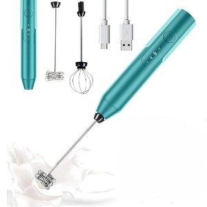 Swtroom Handheld Milk & Coffee Frother Electric Mini Blender Stainless Steel Drink Mixer - 1 of 4