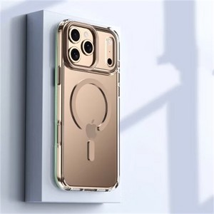 Clotth Skin-feel Magnetic Case for iPhone 17 Air - Transparent Anti-Fall Protective Case for Apple iPhone - 1 of 4