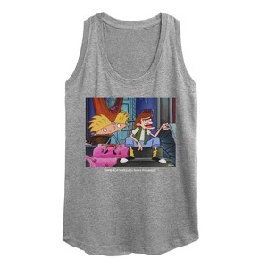 Women's - Hey Arnold! - Stoop Kid Graphic Racerback Tank - 1 of 4