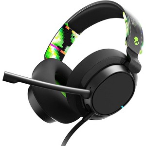 Skullcandy SLYR Pro Wired Over-Ear Gaming Headset/Clear Voice Smart Mic/Works with Playstation, PS5, Xbox, Nintendo Switch, VR, and PC - 1 of 4