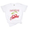 Simply Sage Market Farm Fresh Cherries Watercolor Garment Dyed Tee - 2 of 4