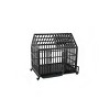 LAOTIES Heavy Duty Dog Crate,Escape-Proof Large Kennel With Lockable Wheels,Removable Trays,Front And Roof Doors,Indoor And Outdoor Use - 3 of 4