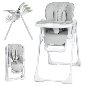 COZONY Baby High Chair, Foldable Adjustable Highchair with Removable Easy-to-Clean Tray, for Babies and Toddlers - 1 of 4