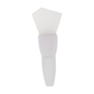 Unique Bargains Short Handle Facial Mask Brush White 1 Pc - 1 of 4