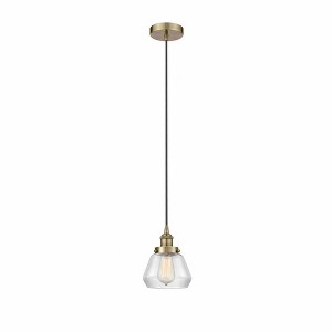 Fulton - 1 Light Mini Pendant In Industrial Style-9 Inches Tall and 6.75 Inches Wide - 1 of 1
