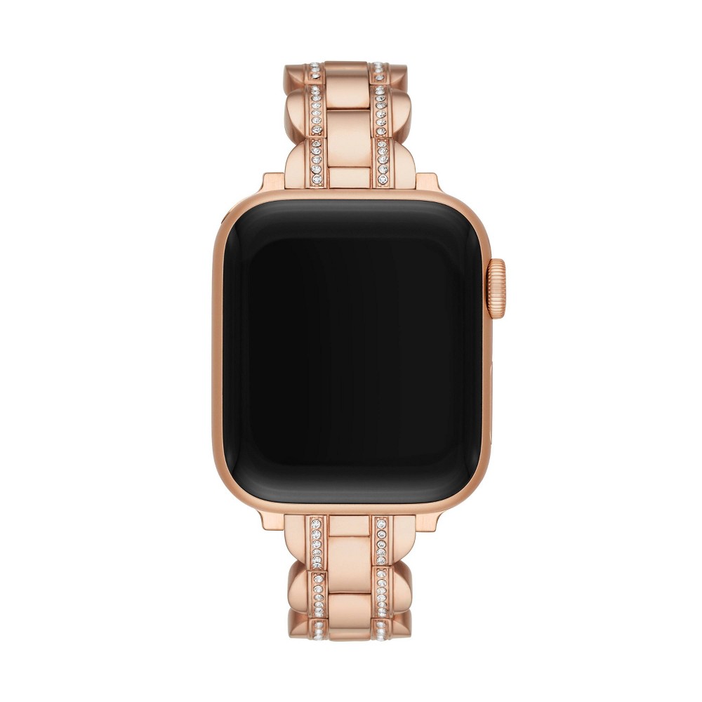 Photos - Watch Strap Kate Spade New York Apple Watch 38/40mm Band - Rose Gold-Tone Stainless St 