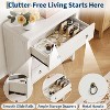 Drawer Dresser, Modern Closet Dressers Chest of Drawers, Wood Storage Dresser Chest of Drawers Clothes Organizer - 4 of 4