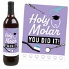 Big Dot of Happiness Dental School Grad - Dentistry and Hygienist Graduation Party Decorations for Women and Men - Wine Bottle Label Stickers - 4 Ct - 3 of 4