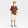 Boys' Short Sleeve Woven Button-Down Shirt - art class™ - 3 of 3