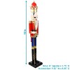 Sunnydaze Arnold the Strong Indoor Decorative Traditional Christmas Wooden Nutcracker Statue, 48-Inch - 3 of 4