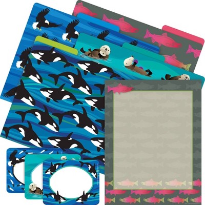 Barker Creek Get Organized File Folders - Salmon