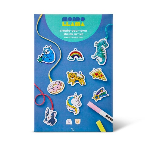 Create, Oven Bake and Shrink With This Unique Shrinky Dink Jewelry Making  Kit for Kids