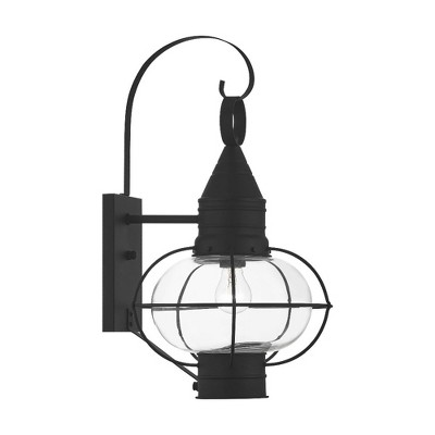 Livex Lighting Newburyport 1 - Light Wall Light in  Black