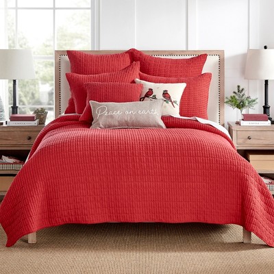 Mills Waffle Quilt and Pillow Sham Set - Levtex Home