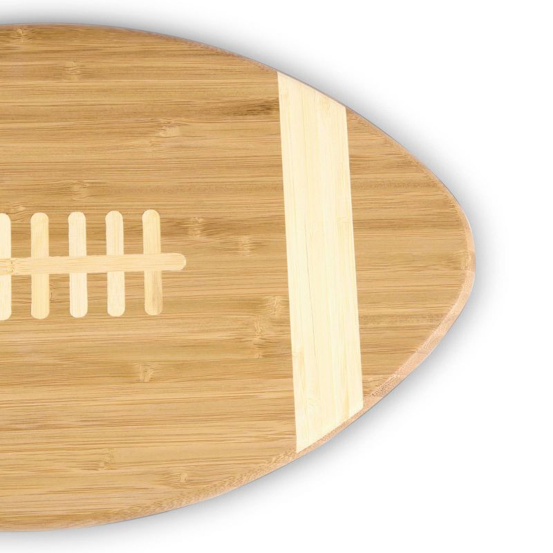 NCAA Mississippi State Bulldogs Touchdown! Football Cutting Board &#38; Serving Tray - Brown, 3 of 4