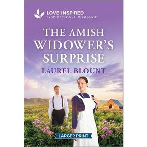 The Amish Widower's Surprise - (Hickory Springs Amish) Large Print by  Laurel Blount (Paperback) - 1 of 1