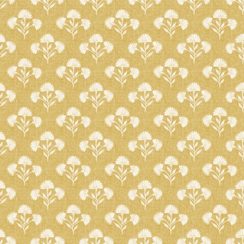 Schatzi Brown Suri Floral Shower Curtain Yellow - Deny Designs, 4 of 5