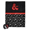 Dungeons & Dragons Adult Travel Set with Neck Pillow, Eye Mask, and Throw Blanket - Perfect for Adventure-Loving Travelers! - 2 of 4