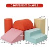 TackView Foam Climbing Blocks for Toddlers,Active Play Set for Climbing,Waterproof Toddler Climbing Toys,Easy to Clean,5PCS - 3 of 4