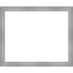 Amanti Art Flair Polished Nickel Framed Magnetic Dry Erase Board - 1 of 4