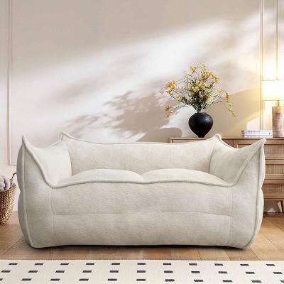 Lazy Sofa Bean Bag Chair,Lazy Boy Single Sofa,Bean Bag Love Seat,Best Bean Bag Sofa For Adults,Lounger Sofa For Living Room Apartment-Cuddlewood