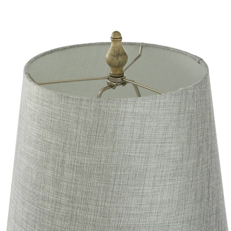 Distressed Carol Table Lamp Gray - StyleCraft, 6 of 10