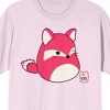 Squishmallows Fifi Crew Neck Short Sleeve Cradle Pink Adult T-shirt - 2 of 2