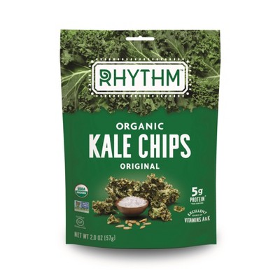 Rhythm Organic Vegan Superfoods Original Kale Chips - 2oz