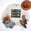 Simply Sage Market Women's Graphic Sweatshirt Gobble Wavy - 3 of 4